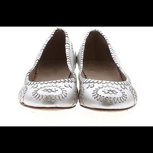 Jack Rogers Silver Flats
